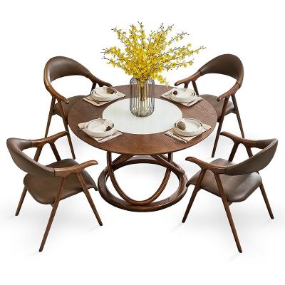 China Strong Round Dining Chair Table Wood Dining Table Set Kitchen, Living Room, Dining, Hotel for sale