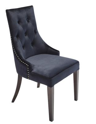 China High Class Velvet Chair Velvet Design Wooden Dining Chair Dining Room Furniture for sale