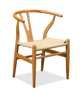 China Portable Modern Wood Fork Wood Chair Dining Industrial Dining Chairs for sale