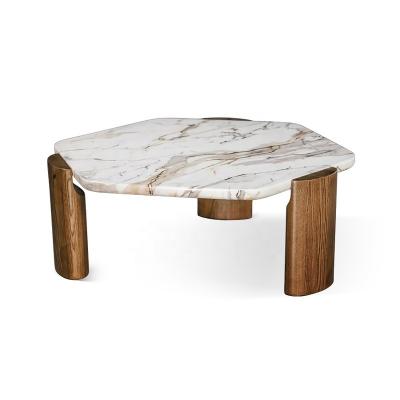 China OEM ODM factory price durable modern wood coffee table legs center tables marble coffee tables for sale