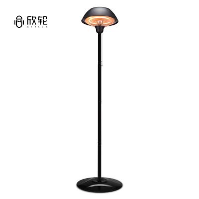 China High Quality Fast Heating 2000W Freestanding Electric Patio Heater With Remote Control for sale