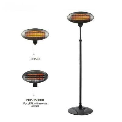 China Quick Heat Patio Heater Outdoor And Indoor Heater 650W/1300W/2000W for sale