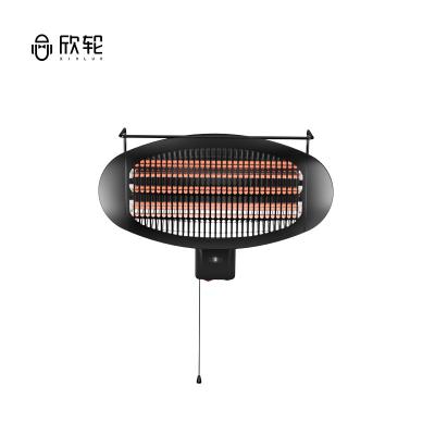 China Wall Mounted Halogen Tube Heater Fast Heating Infrared Outdoor Heater for sale