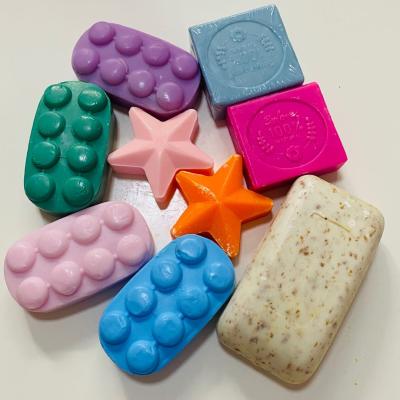 China 100g cleaning factory wholesales all kinds of color and shape bath soap for sale