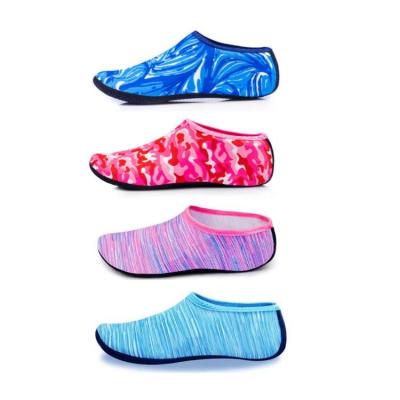 China CUSHIONING new product 2021 quikly drying aqua water shoes beach neoprene aqua anti slip surfing shoes for men and women for sale