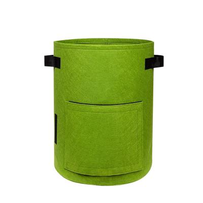 China Planting Seedling Planting Seedling Plants Cultivating Bag Plant - Vegetable / Flower Grow Bags Airing Cloth Pots With Handles for sale