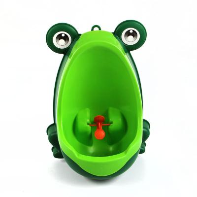 China For Baby Good Quality With Sanitary And Convenient Urinal Frog Boy Handle Plastic Baby Potty Lovely for sale