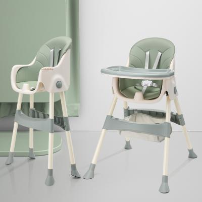 China New-fashion plastic and metal material baby feeding chair for dining 2 sizes height selection for sale