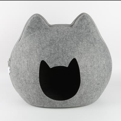 China Sustainable Luxury Felt Cat Cave For Sale for sale