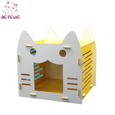 China 2018 Breathable Trendy Cute Indoor Cat Furniture Cat House Products Eco-friendly Cat Trees for sale