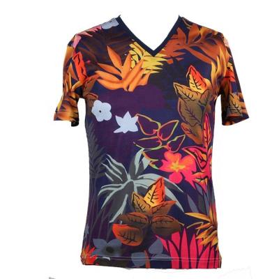 China 2022 Custom Printed Anti-wrinkle T-shirt Sublimation 3d Printing Men's T-shirt for sale