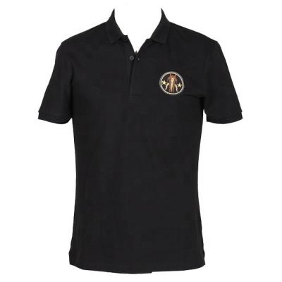 China New Design Men's Color Combination Anti-wrinkle Wholesale High Quality Men's 100% Cotton Golf Polo T-shirt Custom Logo For Men for sale