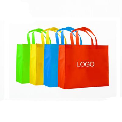 China High Quality Recyclable Promotional Machine Made Nonwoven Woven Textile Bag Non Woven Carry Bag Non In Sale Customized Logo for sale