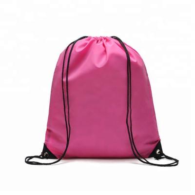 China Custom Logo Laundry Bag Drawstring Backpack Comfortable Durable Drawstring Bag On Sale for sale