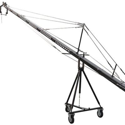 China Aluminum alloy 6.4 Meters Camera Jib Crane For Sale With Triangle Arm And Tripod for sale