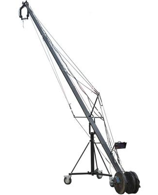 China Aluminum alloy 10 Meters Pan Tilt Motorized Video Camera Crane for sale