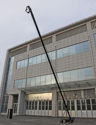 China Aluminum alloy Super 18 Meters Camera Crane Triangle jimmy jib Use The Best Material for sale