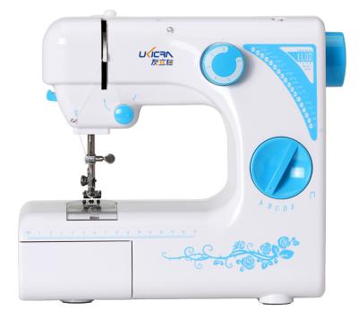 China Verstellbare Stichlänge Portable Domestic Lock Stitch Nähmaschine UFR-727 für den Einzelhandel zu verkaufen