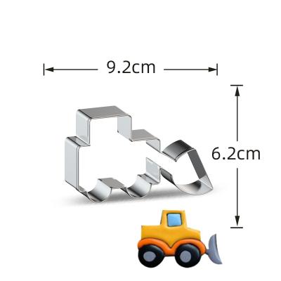 China Sustainable Cookie Mold Cutter Traffic Tools Cookie Cutter Set Stainless Steel Cookie Cutter for sale