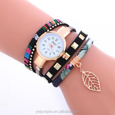 China Fashion Automatic Cheap Price Women Wrist Watch Date Quartz Strap Leather Lady Watch Casual for sale