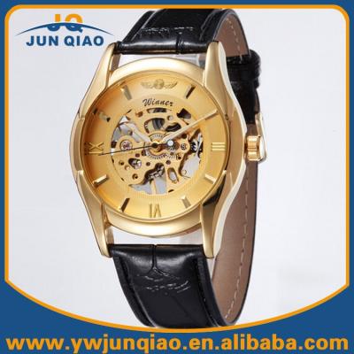 China Alibaba China Automatic Mens Date Winner Mechanical Watches Skeleton Automatic for sale