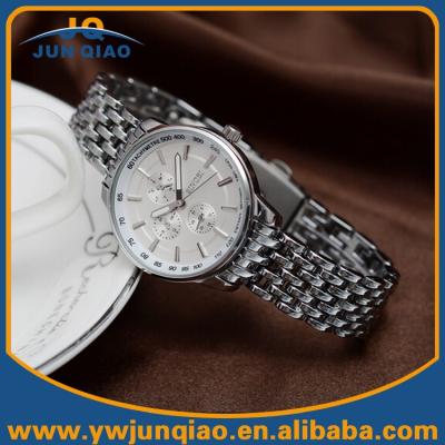 China Hot Selling Sinobi Luxury Brand Aliexpress Auto Date Full Steel Watch Men Quartz Watch for sale