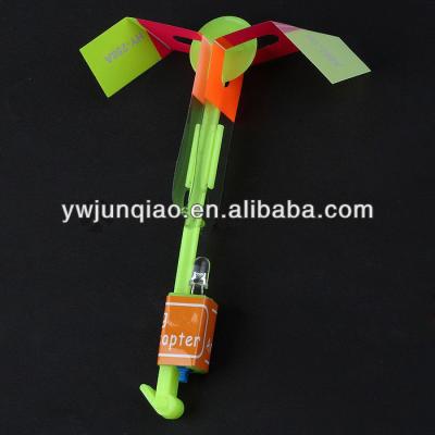 China Alibaba Low Price Plastic Fashion Stunning Multiple Colors Flashing Light Arrow Helicopter Led Toy 1200 Pcs / Carton for sale