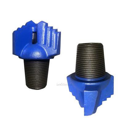 China High Wear Resistant PDC Drag Bit Water Well Drilling Bit 2 3/8 Inch for sale