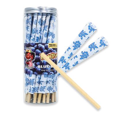 China 2022 Hot Selling Amazon Healthy Smoking Flavored Cones 72 Slow Burning Cones Pack Pre Rolled Cones for sale