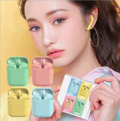 China High Quality LED Digital Display Amazon Dropshipping Success In Ear Inpods12 Wireless Earbuds I12 Tws Wireless Earphone 5.0 Radio Earbuds for sale