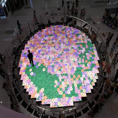 Κίνα 20m Interactive Sensor Floor Tile Screen High Pressure P3.91 Indoor Led Display προς πώληση