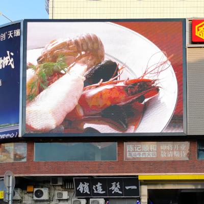 China Brillo a todo color al aire libre electrónico 5500cd de la pantalla LED P8 cada cuadrado en venta