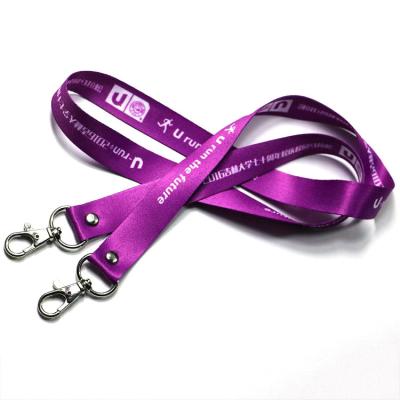 China Promotional Cheap Promotional Gift Heat Transfer Custom Sublimation Printed Polyester Lanyard for sale