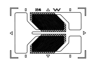 China High Performance Shear Strain Gauge 0.003-0.007mm Thickness OEM Service for sale