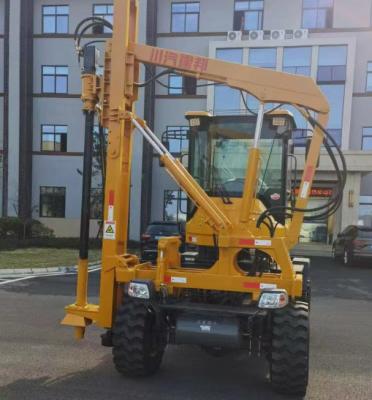 China Building Material Stores 880A Highway Guardrail Construction Pile Driving Machine for sale