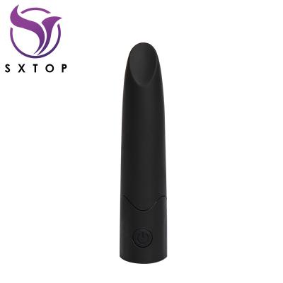 China 10 Vibration Modes Mini Bullet Vibrator Female Sex Toy 10 Speeds Vaginal Lipstick Vibrator Clitoral Stimulator G-spot Female Massager Adult Toy for sale