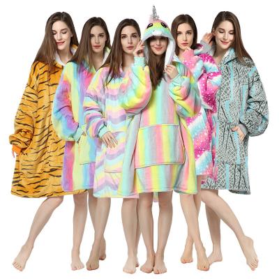 China Totoro Adult Animal Sleepwear Onesize Homewear Unicorn Pajamas Pijama Unicorn Pajamas Women Cosplay Kugurumi Thermal Flannel for sale