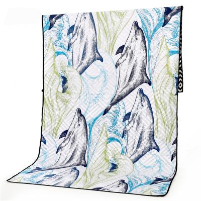 China Hot Sale High Quality Beach Towels Child Safe Extra Large Custom Made Sublimated Printed Quick Dry Soft Comfortable Loose Beach Towels for sale