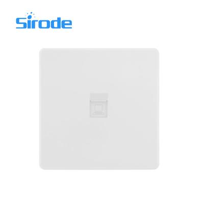 China Easy Installation Sirode Briitsh Standard T2 1 Strip PC Socket White Color T2 Series for sale