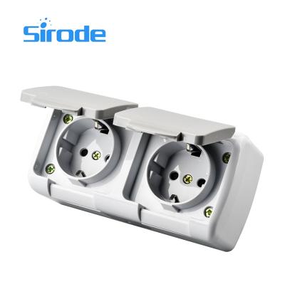 China Easy Installation Outlet European Model Wall Mount Factory European Standard Outlet Outlet for sale