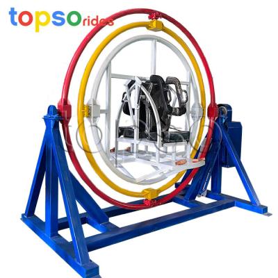 China Theme Park Customized Human Gyro Indoor Playground Thrills For Sale for sale