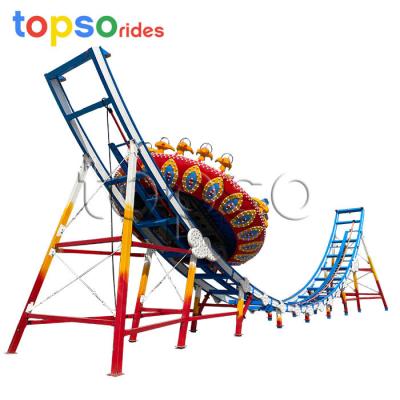 China Cheap Theme Park Disc Flying UFO Games Roller Coaster Equipment Flying Disco Ride For Sale for sale