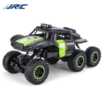 China JJRC Hobby JJRC Big Scale 1:10 Scale Super Racing Long Range Rock Offroad Climb Wired Brushless Hand Control 6wd Bigfoot RC Car for sale