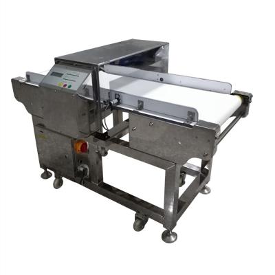 China Food metal detector .needle metal detector garment needle metal detector machine with smart R factory garlic process for aluminum foil package for sale