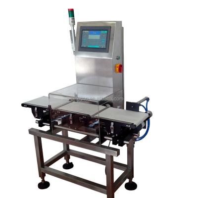 China Farms High Speed ​​Checkweigher For Food Processing Industry Equipment Weight Checking Machine for sale