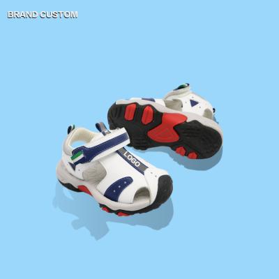 China Flat Children Fashion Brand Girls Boys Children Sandals Boys Summer Orthopedic Shoes Kids Sandals for sale