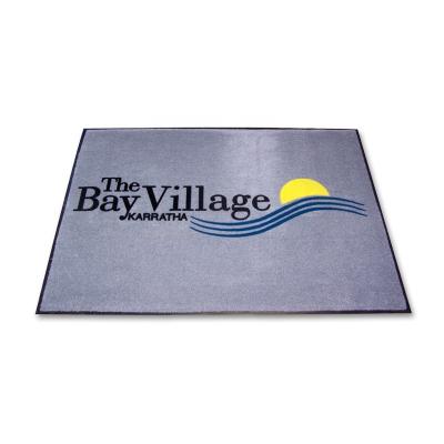 China Stylish Digital Printed Washable Antibacterial Goods Mat Rubber Mat Entrance Mat Disinfectant Disinfectant Floor For Print for sale