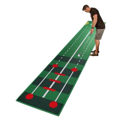 China For Golf Store 18 Years Home Department Training Practice Indoor Outdoor Putting Green Custom Chipping Golf Mat for sale