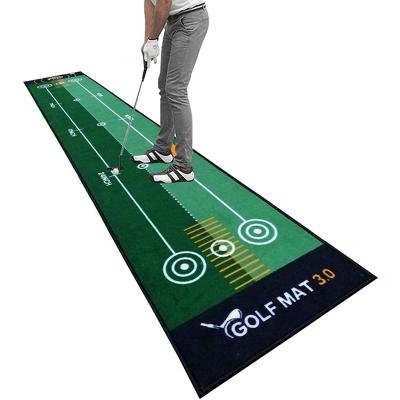 China For Golf Shop 18 Years Old Factory Outdoor And Indoor Backyard Protable Custom Contract Practice Training Putting Golf Mat for sale