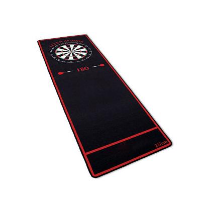 China Waterproof Custom Printed Logo Dart Board Mat for sale